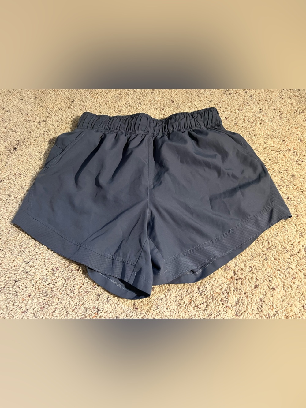 Dark grey running shorts
